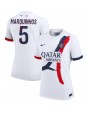 Zenske Futbalové oblečenie Paris Saint-Germain Marquinhos #5 2024-25 Krátky Rukáv - Preč